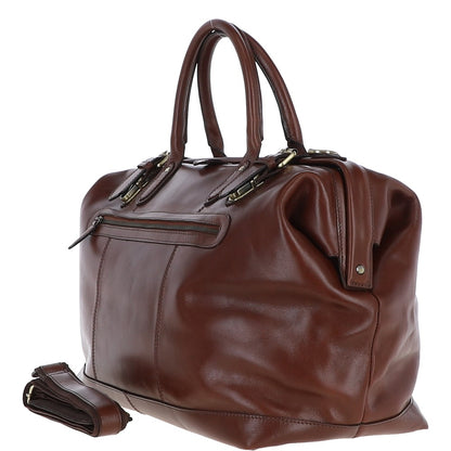 Ashwood Leather DR.BAG Brandy Leather Holdall Bag