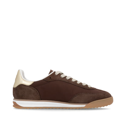 Rieker W4000-25 Tabak Brown & Light Gold Trainers