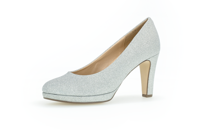 Gabor 01.270.60 Silver Sparkle Heels