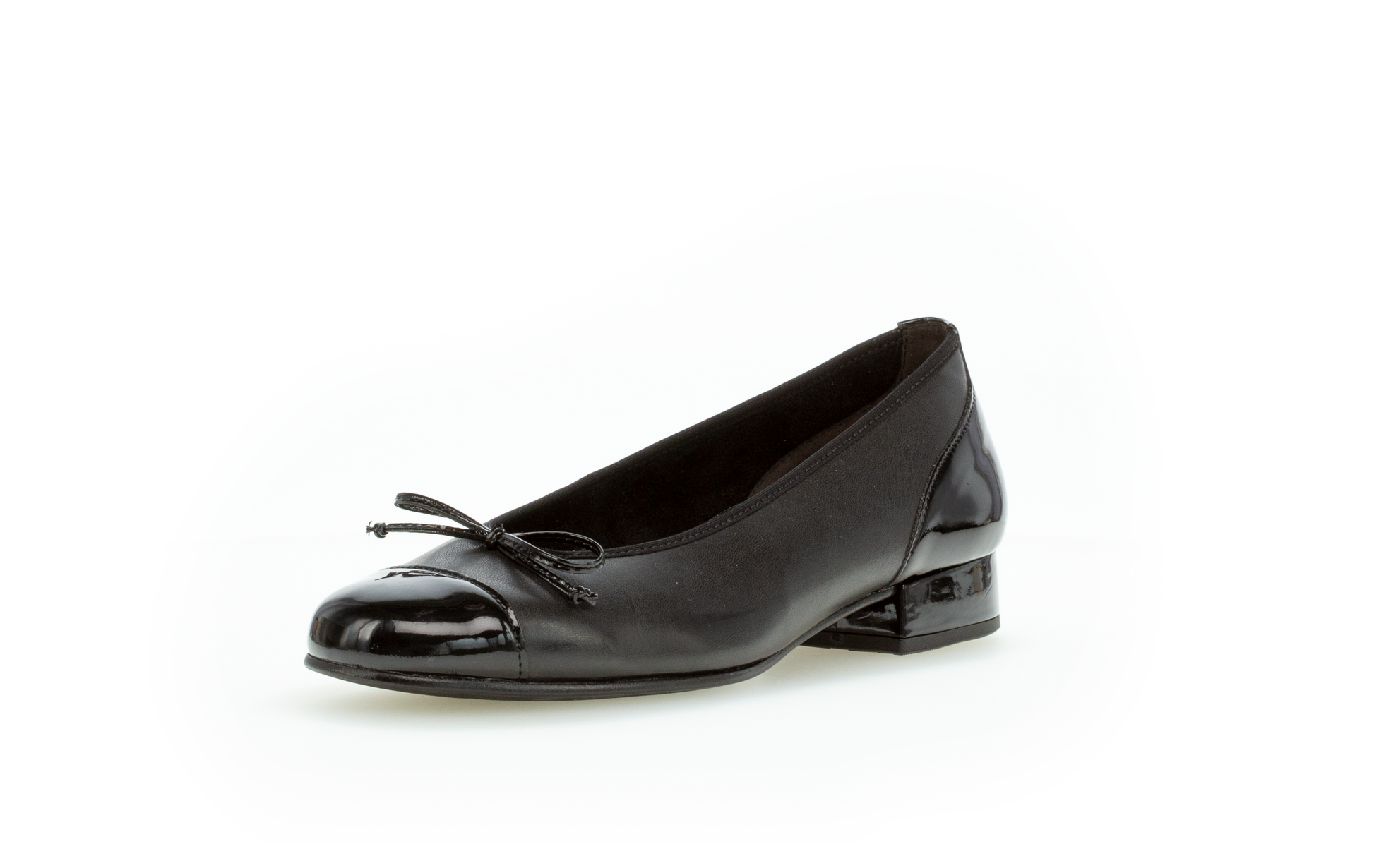Gabor black 2025 patent shoes