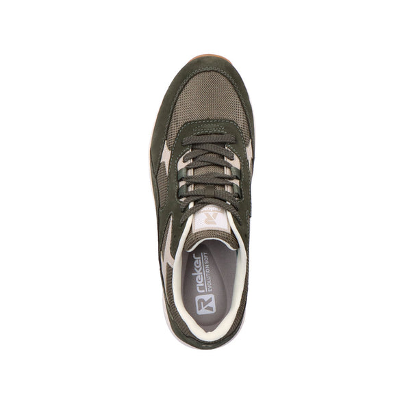 Rieker 07000-54 Evolution Khaki Green Combi Sneakers