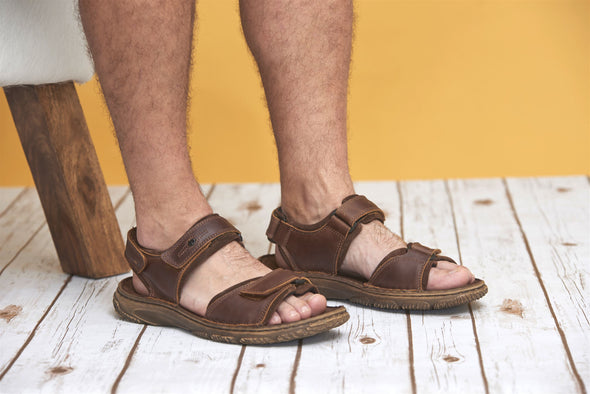 Josef Seibel 10104 11 341 Rafe Brown Velcro Sandals