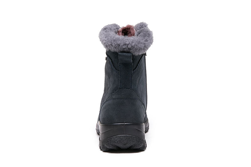 G Comfort 10163 Tex Ocean Navy Fur Boots
