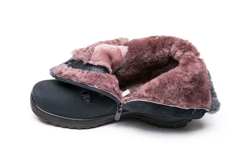 G Comfort 10163 Tex Ocean Navy Fur Boots