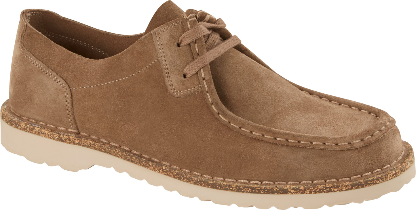 Birkenstock 1019154 Pasadena 3 Grey Taupe Suede Leather Shoes
