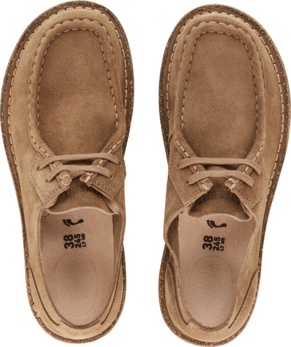 Birkenstock 1019154 Pasadena 3 Grey Taupe Suede Leather Shoes