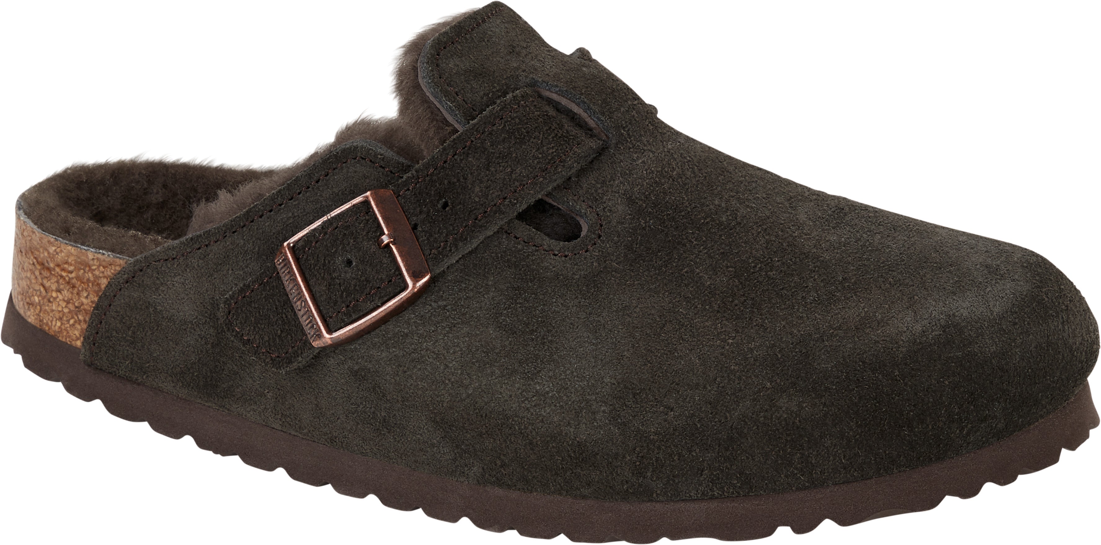 Birkenstock 1020567 Boston Shearling Mocca Clogs/Slippers – The Shoe Parlour