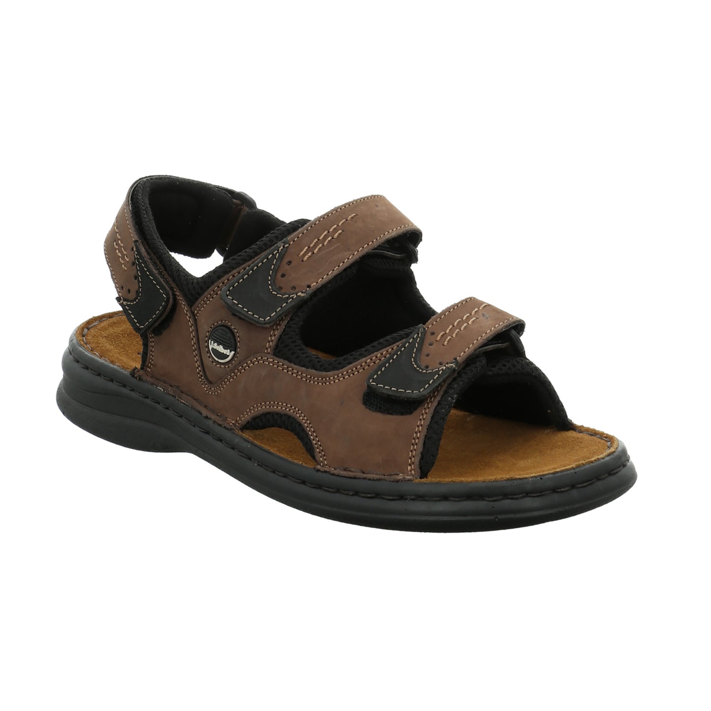 Josef Seibel 10236 11 341 Franklyn Brown/Black Velcro Sandals