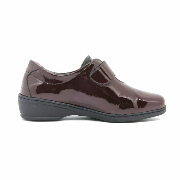 Notton 1061/2352 Wine Velcro Shoes