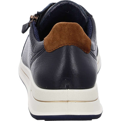 Ara 12-24801 22 Navy Blue H Fit Extra Wide Sneakers
