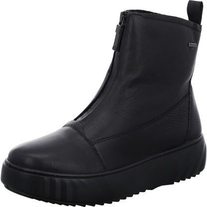 Ara 12-46505-61 Hydro Black Ankle Boots