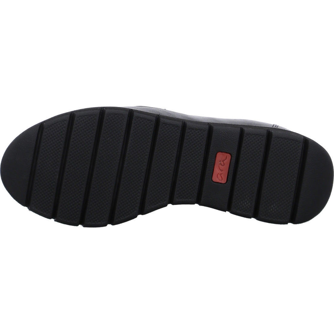 Ara 12-53702-01 Black Slip On Wedge Loafers