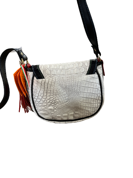 Marino Orlandi MO1720W White Leather Handbag