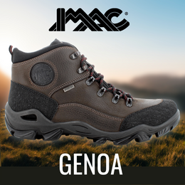 Imac Tex 254008 3551/003 Genoa Dark Brown/Red Boots