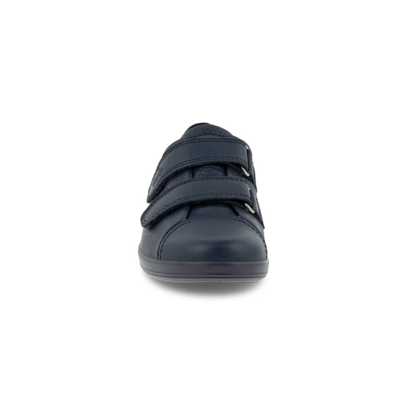 Ecco 206513 01038 Soft 2.0 Navy Marine Velcro Casual Shoes