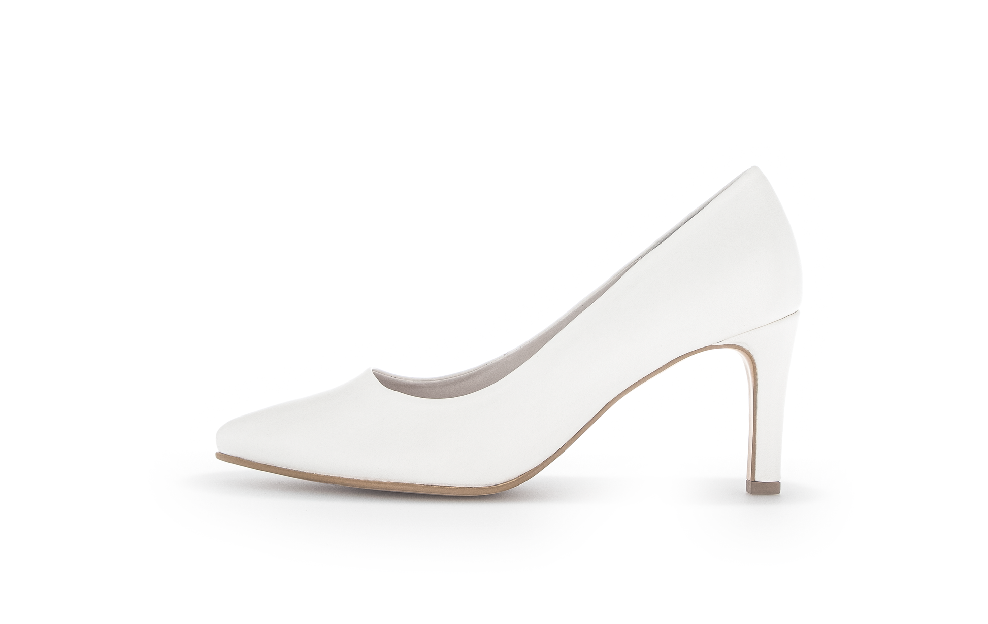 Gabor 21.380.20 Light Cream Heels The Shoe Parlour