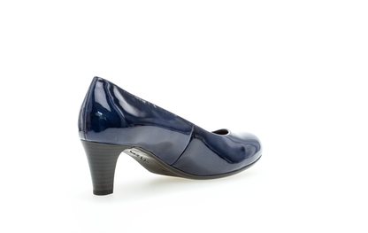 Gabor 21.400.76 Navy Marine Patent Heels