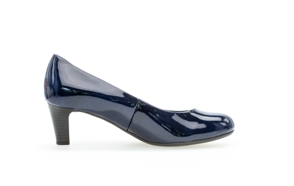Gabor 21.400.76 Navy Marine Patent Heels