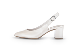 Gabor 21.540.60 Off White Slingback Heels