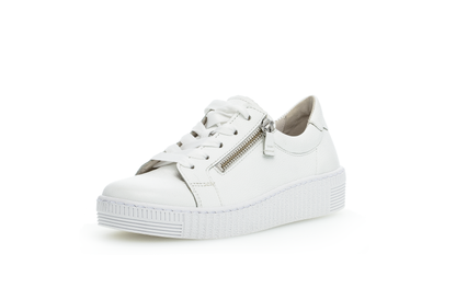 Gabor 23.334.21 White 2 Zip Sneakers