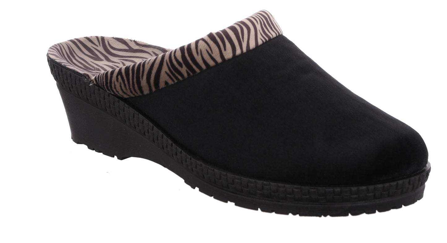 Rohde 2465 90 Black Slippers