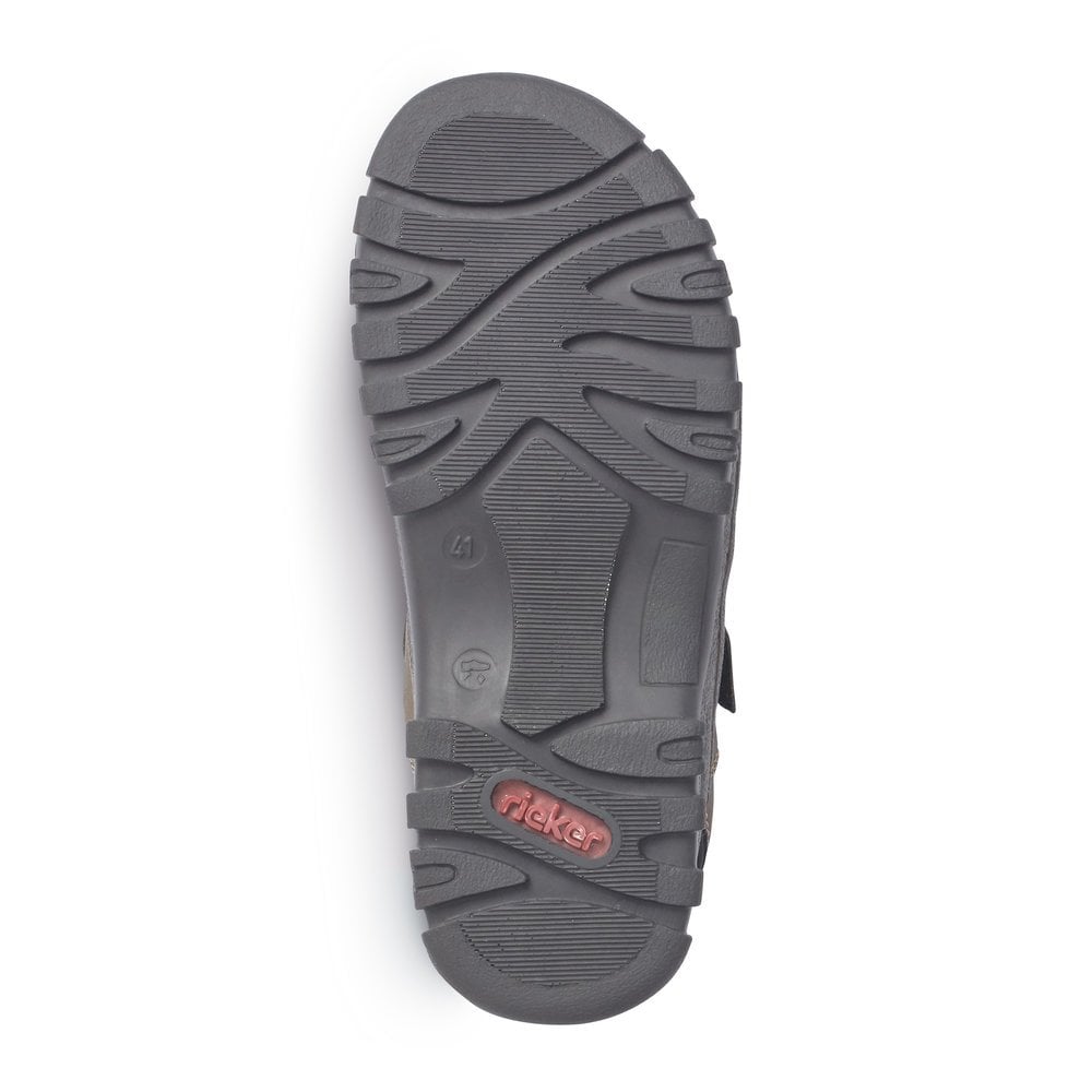 Rieker 25051-27 Brown Velcro Sandals