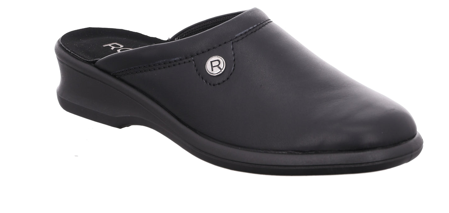 Rohde 2507 90 Black Slippers
