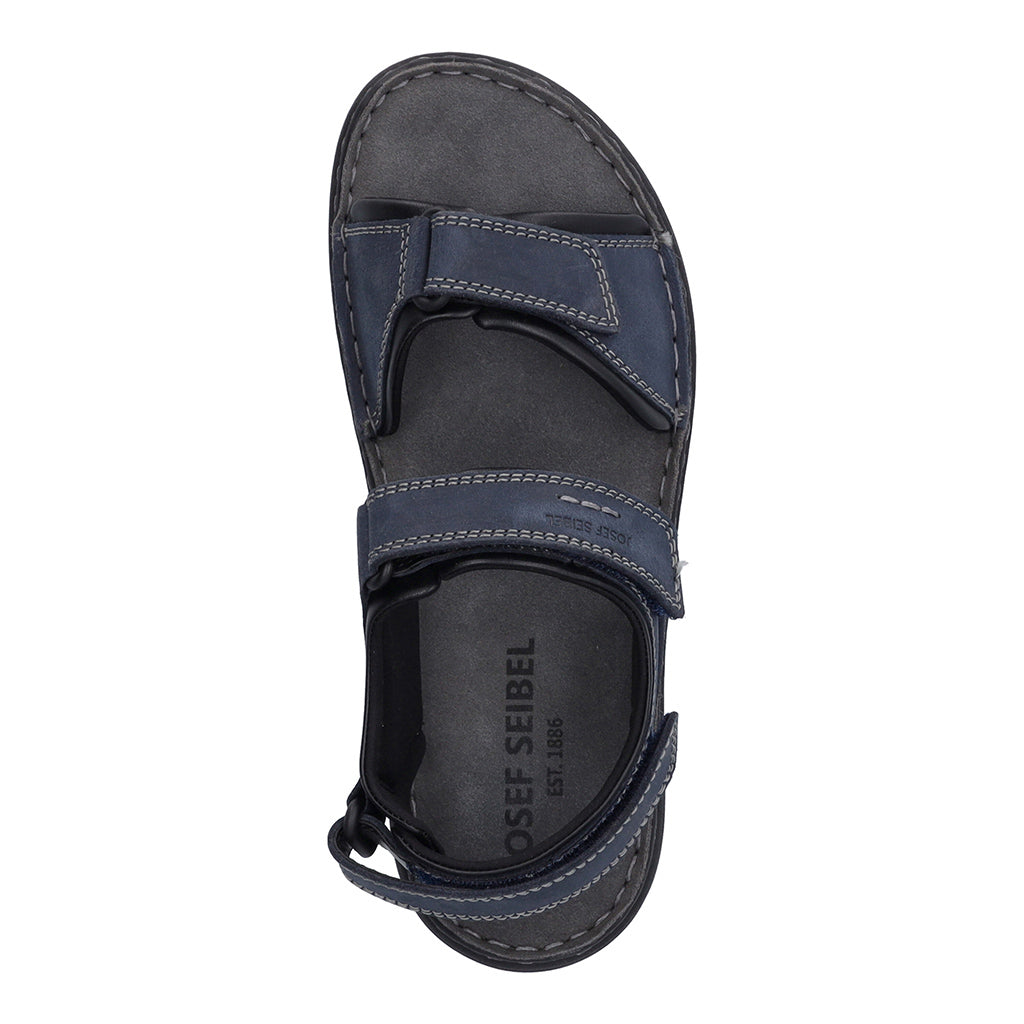 Josef Seibel 27309 TE86 541 Vincent 09 Jeans Blue Combi Velcro Sandals