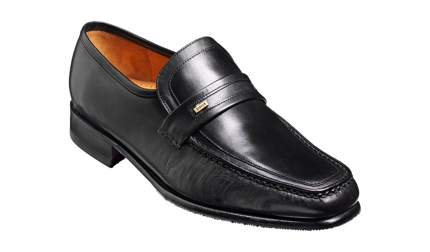 Barker 313737 Wesley Black Calf G Fit Loafers