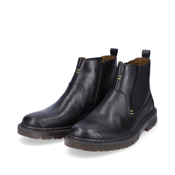 Rieker 31662-00 Black Chelsea Boots