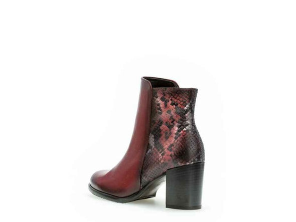Gabor 35.560.25 Wine Snake Ankle Boots