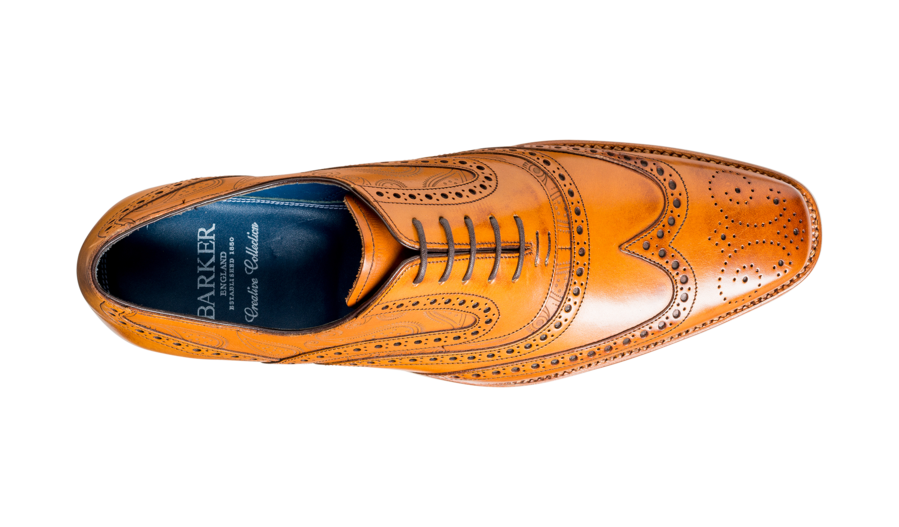 Barker 382986 McClean Cedar Calf Brogue