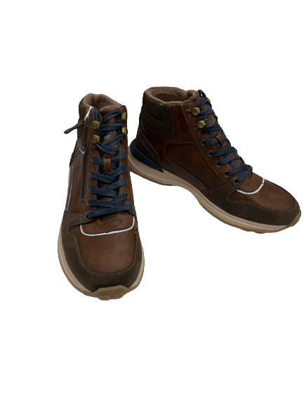 Mustang 4179-501-3 Brown High Top Ankle Boots