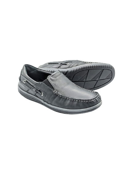 Dubarry 4574-01 Shaun Black Slip On Shoes