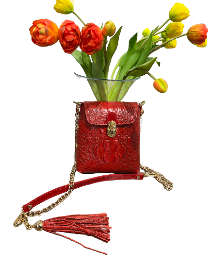 Marino Orlandi MO4909C Red Handbag