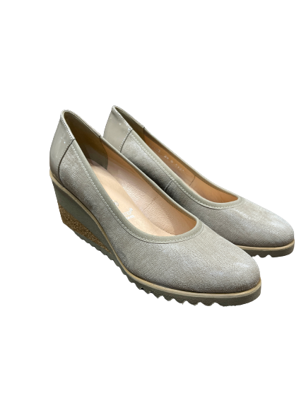 Bioeco by Arka 5152 1360+1887 Beige Leather Wedge Heels