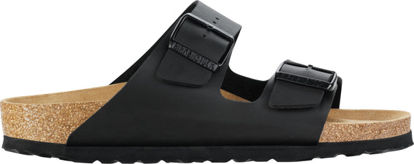 Birkenstock 51793/0051793 Arizona Birko-Flor Black Sandals with Pin & Buckle