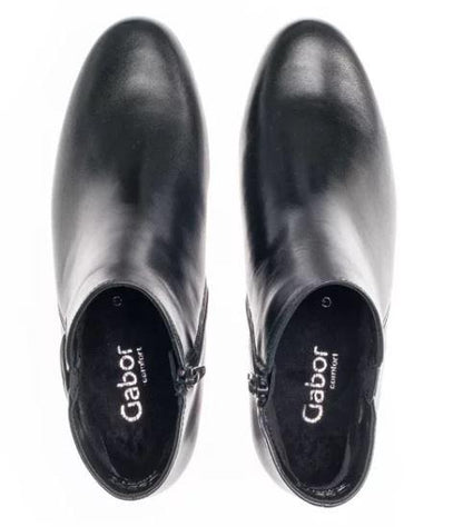 Gabor 52.827.57 Comfort Keegan Black Ankle Boots
