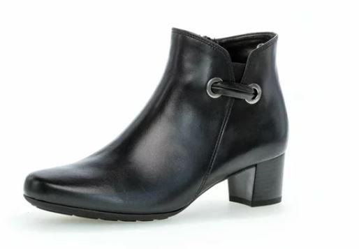 Gabor 52.827.57 Comfort Keegan Black Ankle Boots