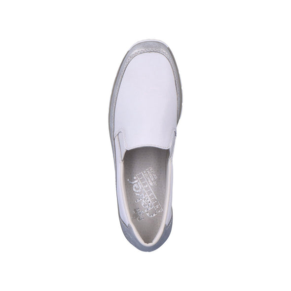 Rieker 53796-80 Ice White Slip On Shoes