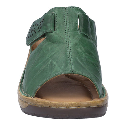 Josef Seibel 56496 932 650 Catalonia 32 Green Clogs with Peep Toe