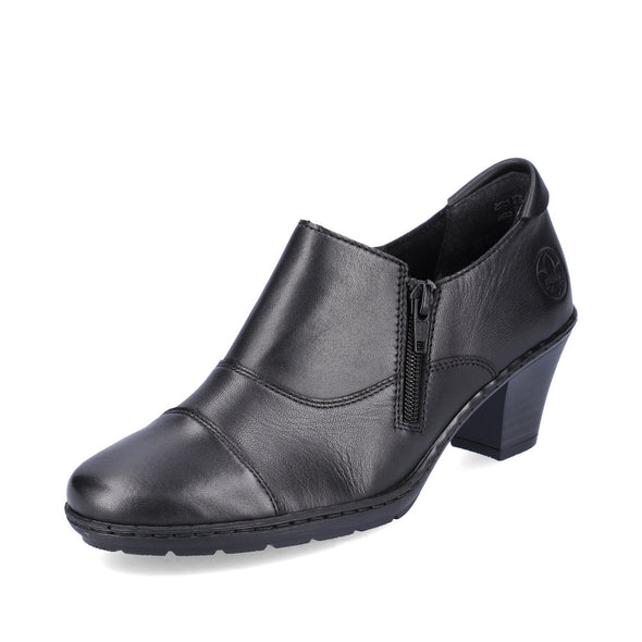 Rieker 57173-02 Black Ankle Boots