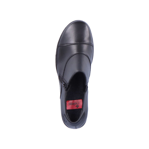 Rieker 57173-02 Black Ankle Boots