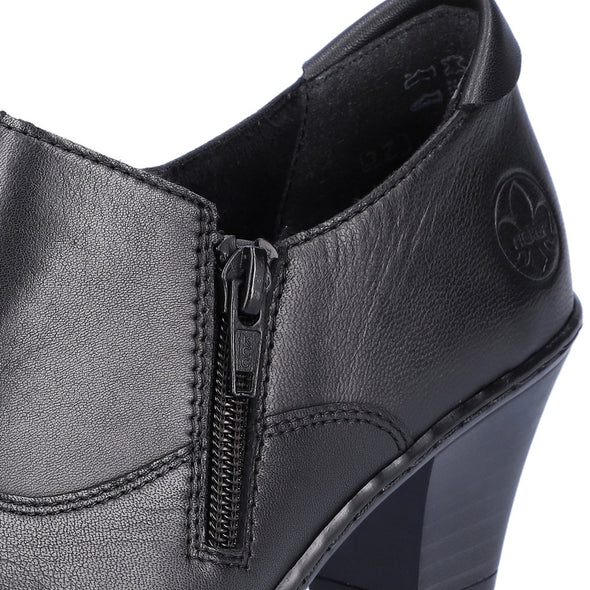 Rieker 57173-02 Black Ankle Boots
