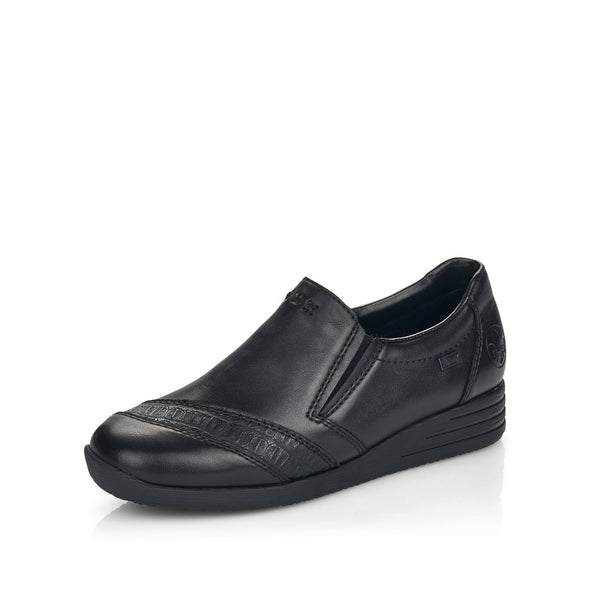 Rieker 58462-00 Tex Black Casual Shoes