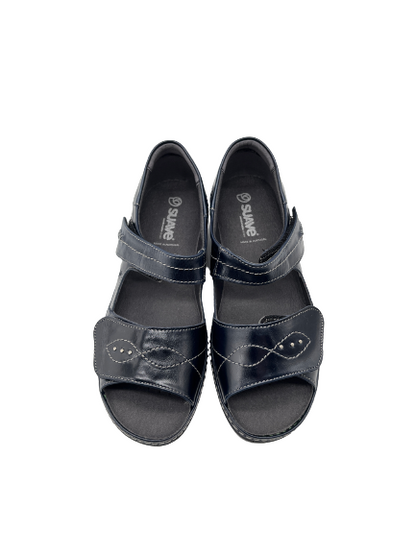 Suave 6020-03 Yolanda Navy Velcro Sandals