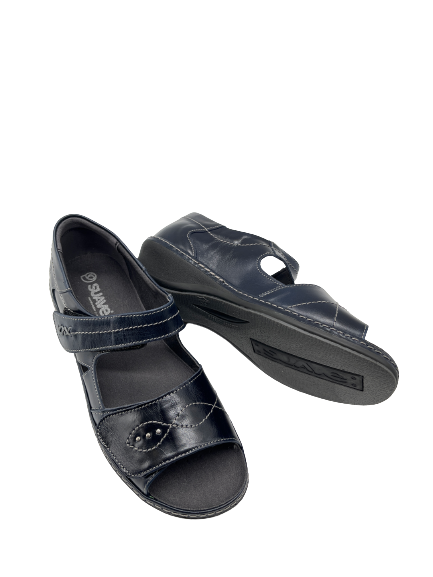 Suave 6020-03 Yolanda Navy Velcro Sandals