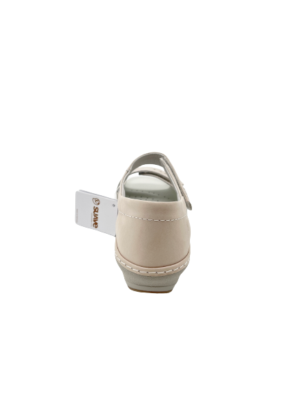 Suave 6020-42 Yolanda Cream Velcro Sandals