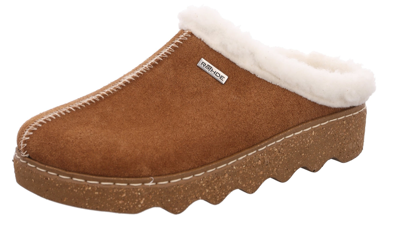 Rohde 6125 76 Tan Brown Slippers