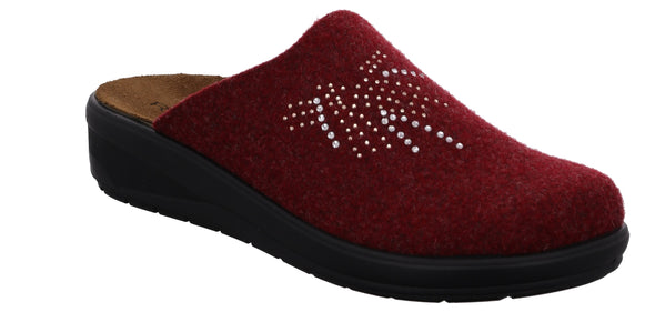 Rohde 6162 42 Claret Red Slippers